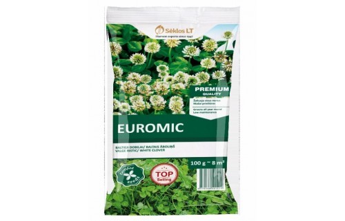 Žolė dobilai baltieji Euromic 100g