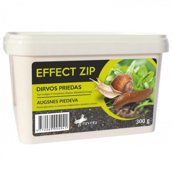 Šliužus ir sraiges atbaidantis dirvos priedas Effect Zip 300g