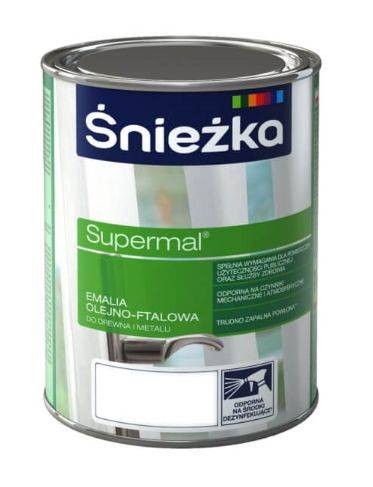 Emalė Supermal Sniežka 0.2L (juoda)