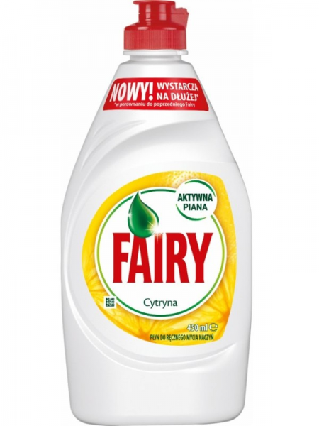 Indų ploviklis Fairy Lemon 450ml