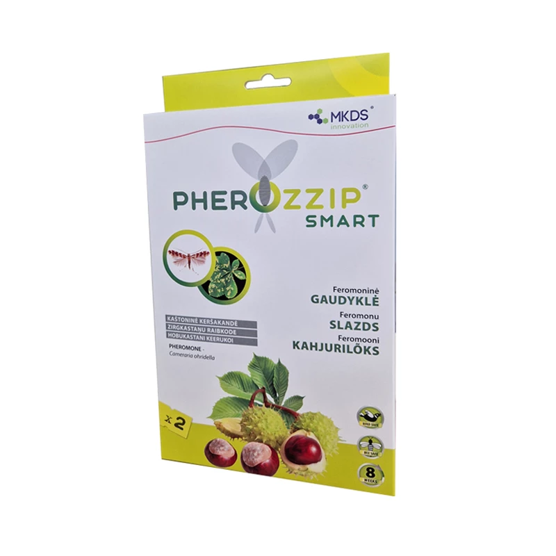 Feromoninė lipni gaudyklė Pherozzip Smart kaštonų keršakandėms 2vnt