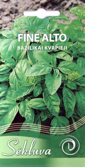 Bazilikai kvapieji Fine Alto (1 grupė)