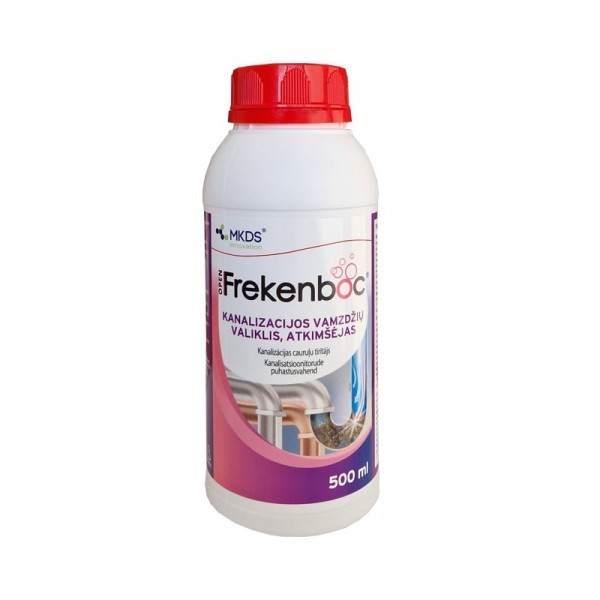 Kanalizacijos vamzdžių atkimšėjas Frekenboc Open 0.5L