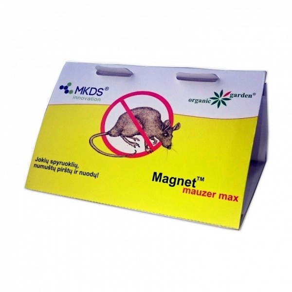 Pelėms ir žiurkėms lipni gaudyklė Magnet Mauzer Max (10)