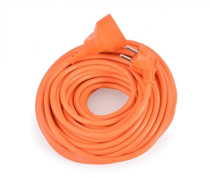 Prailgintuvas apgumuotas 1 lizdo 3x1.5mm 20m Hecht 120153