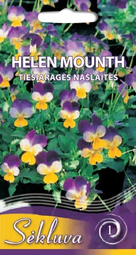 Našlaitės tiesiaragės Helen Mounth (1 grupė)
