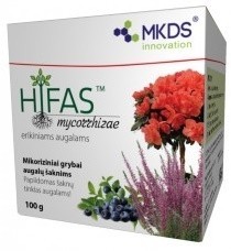 Hifas mikorizinis grybas erikiniams augalams 100g