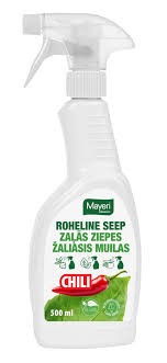 Žalias muilas purškiamas Organic Mayeri Chili 500ml (12)
