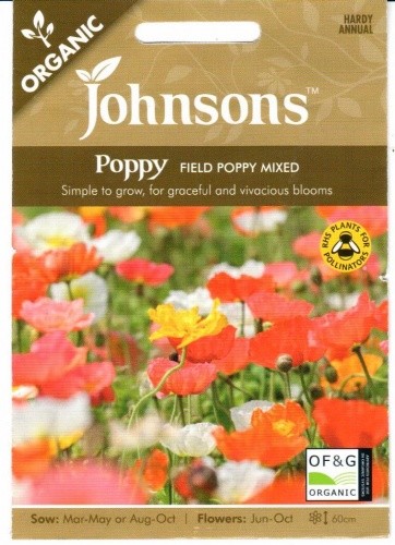 Aguonos birulės Field Poppy (mišinys) 2000s