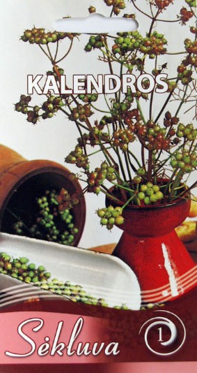Kalendros blakinės (1 grupė)