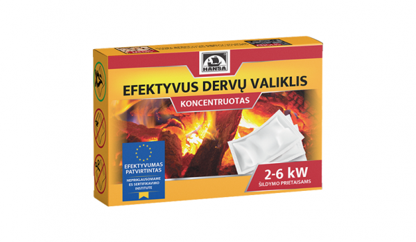 Kaminų valiklis koncentruotas 25g (5x5g)