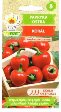 Paprikos aitriosios Koral