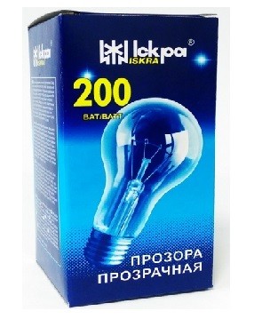 Elektros lemputė 240V 200W E27 Iskra