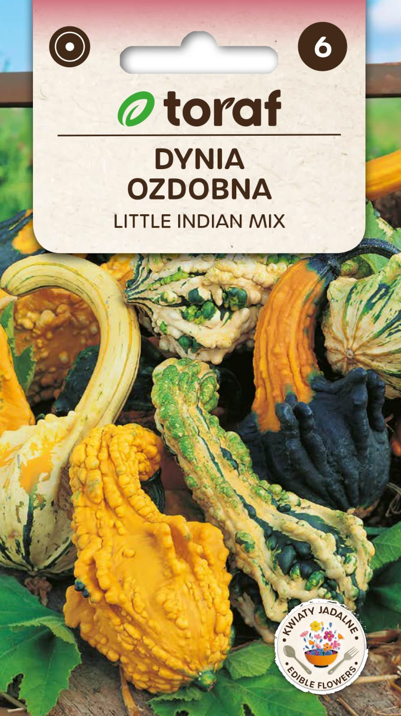 Moliūgai dekoratyviniai Little Indian Mix 2g