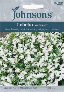 Lobelijos paprastosios White Lady 2500s