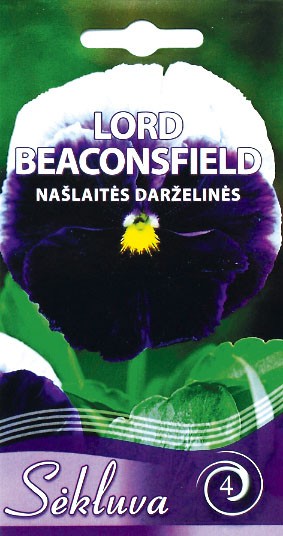 Našlaitės darželinės Lord Beaconsfield (4 grupė)