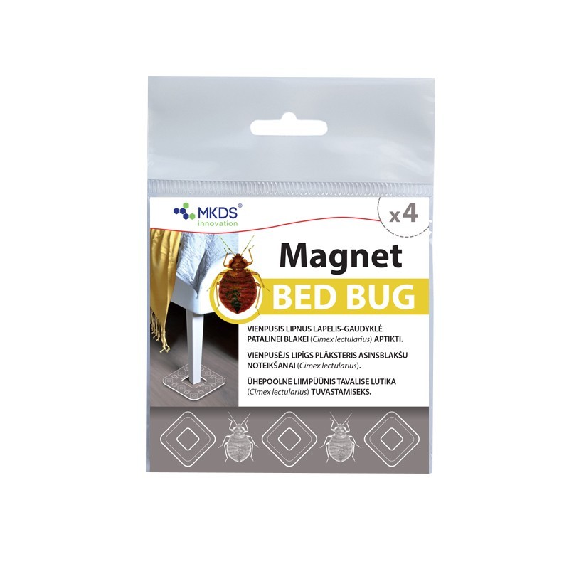 Lipni gaudyklė patalininių blakių Magnet Bed Bug 4vnt