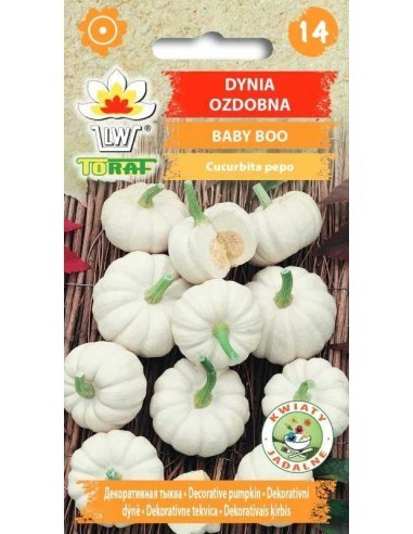 Moliūgai dekoratyviniai Baby Boo 2g