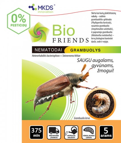 Nematodai PRO GRAMBUOLIŲ LERVOMS 375mln/5a