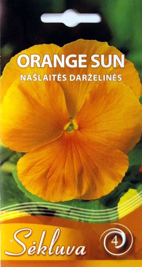 Našlaitės darželinės Orange Sun (4 grupė)