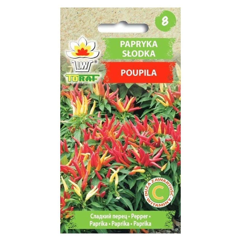 Paprikos aitriosios Poupila