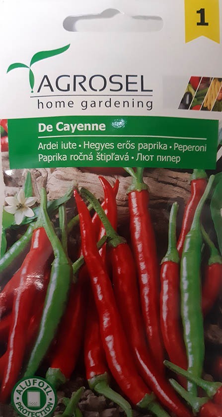 Paprikos aitriosios De Cayenne