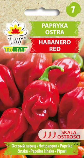 Paprikos datulinės Habanero Red 0.2g