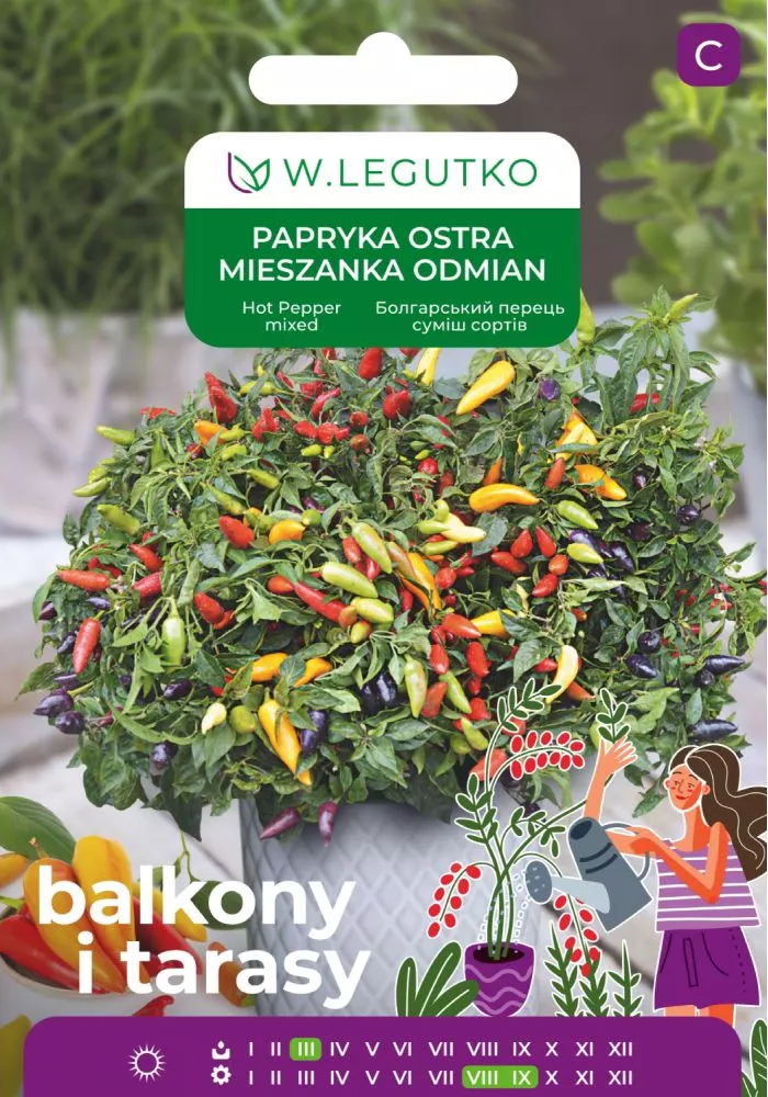 Paprikos aitriosios (mišinys) 0.5g