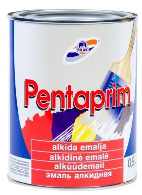 Universalus alkidinis emalis Pentaprin 0.9L (geltona)