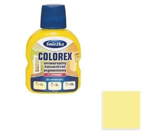 Pigmentas Colorex Sniežka 100ml Nr.11 (citrininis)