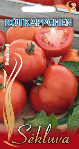 Pomidorai Rotkappchen (2 grupė)