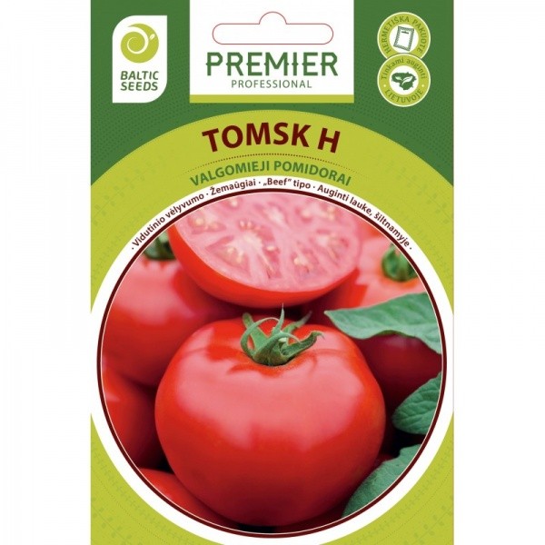 Pomidorai žemaūgiai Tomsk H