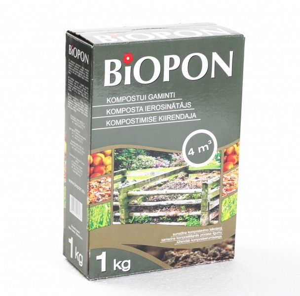 Priemonė kompostavimui Biopon 1kg (12)