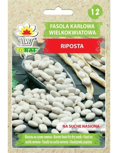 Pupelės raudonžiedės Riposta