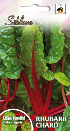 Burokėliai lapiniai Rhubarb Chard (Baltic)