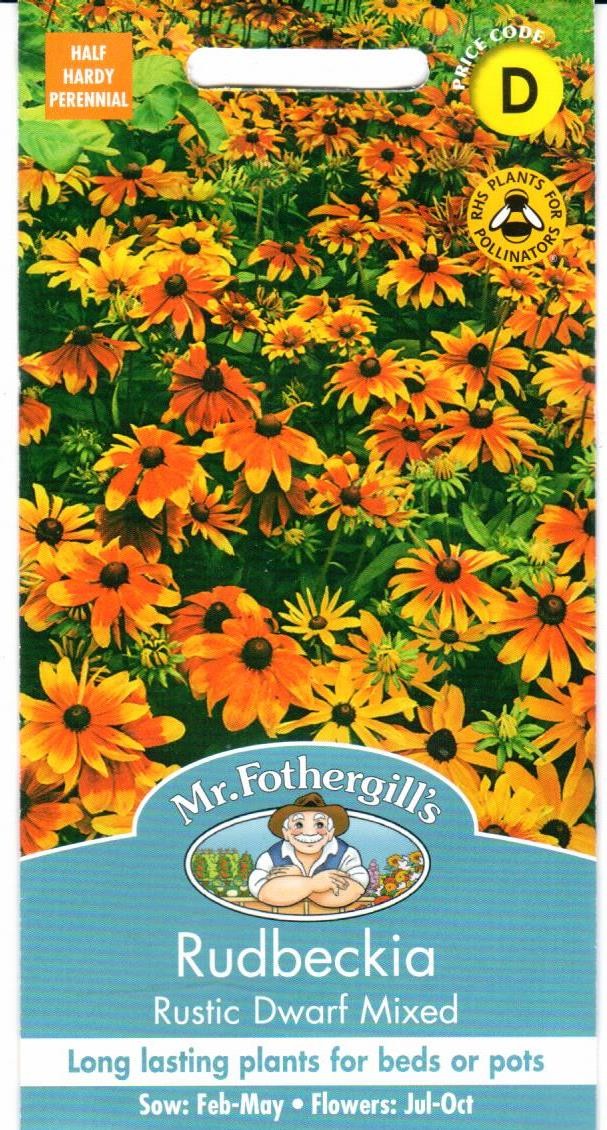 Rudbekijos plaukuotosios Rustic Dwarf (mišinys)