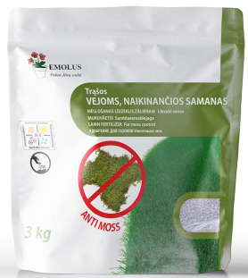 Samanotų vejų trąšos 3kg