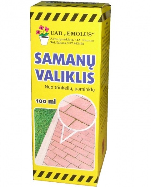 Samanų valiklis 100ml (tirpalas 1 litrui vandens)