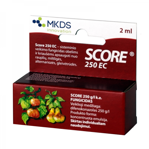 Skoras (Score) fungicidas vaismedžiams 2ml M