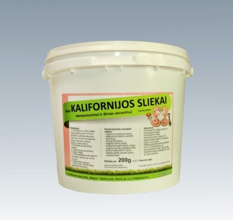 Sliekai kalifornijos 200g