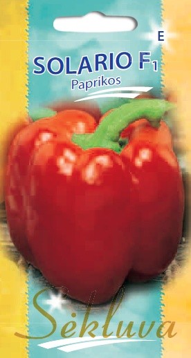 Paprikos Solario (E grupė) 10s