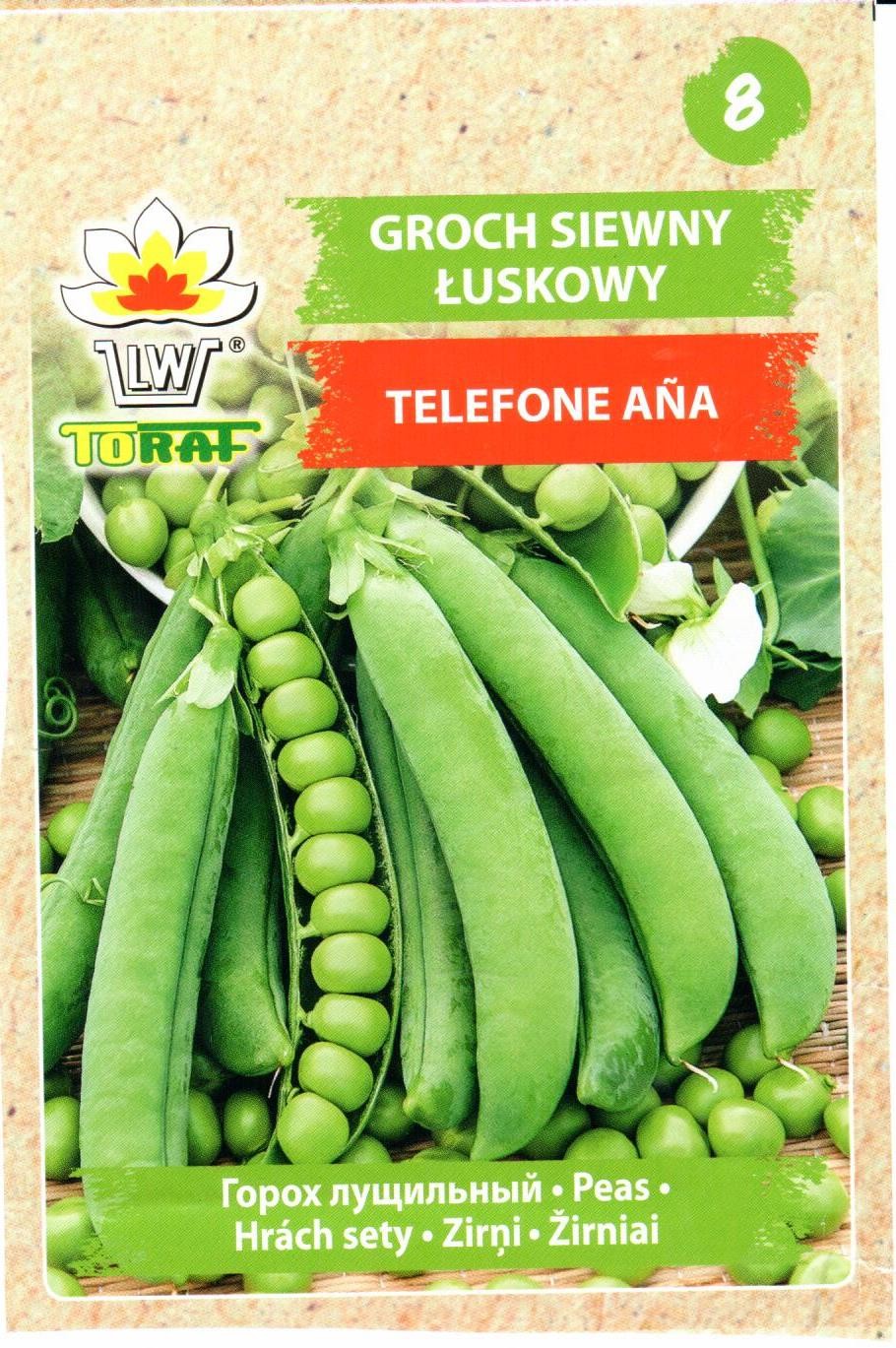 Žirniai raukšlėtieji Telefon Ana
