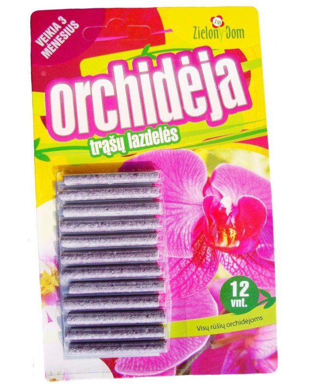 Trąšų lazdelės orchidėjoms (24vnt)