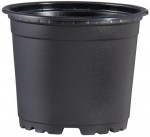 Vazonas juodas 1.89L D-16.5cm