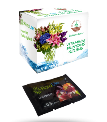 Vitaminai skintoms gėlėms 5g 10vnt