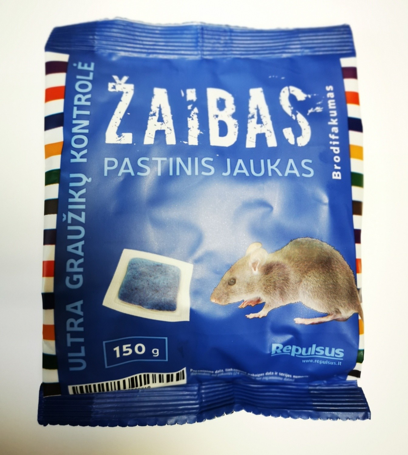 Nuodai pelėms ir žiurkėms pastilėmis Žaibas 150g